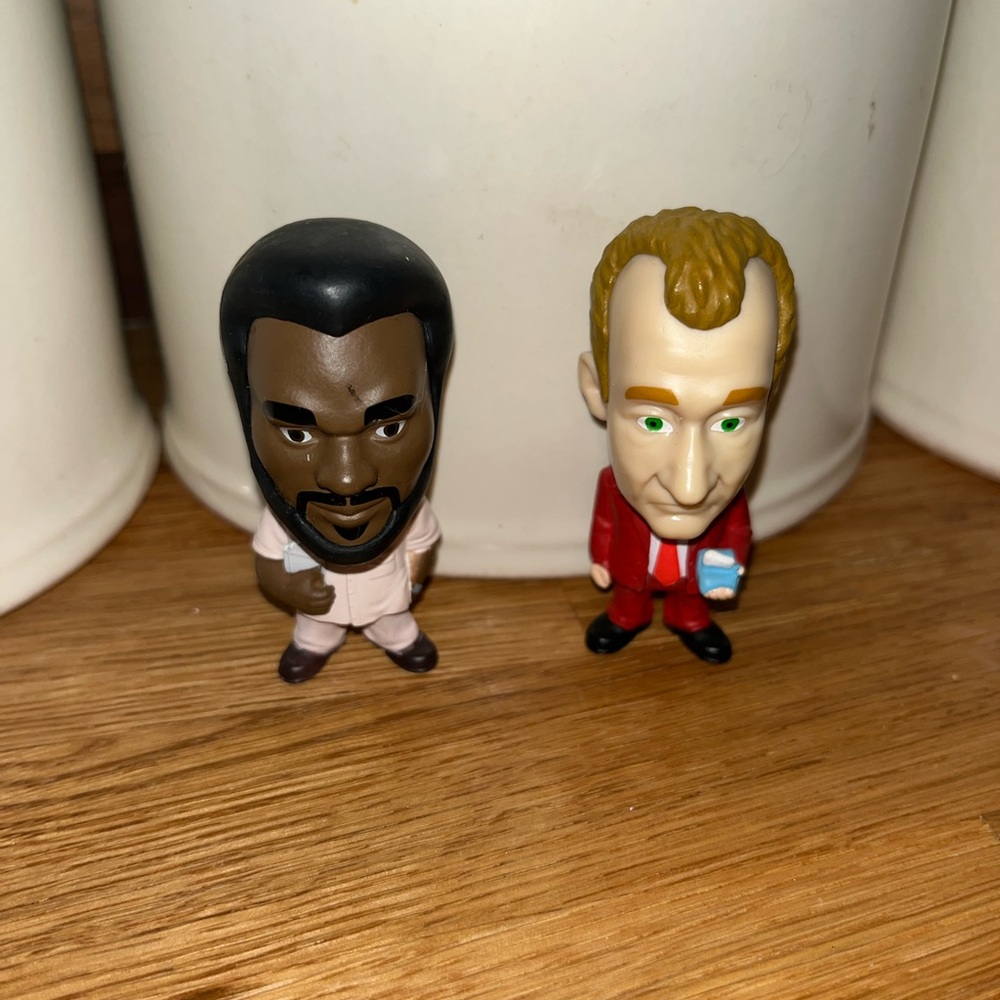 The Office Toby and Daryl Funko Pop Action Figure Set